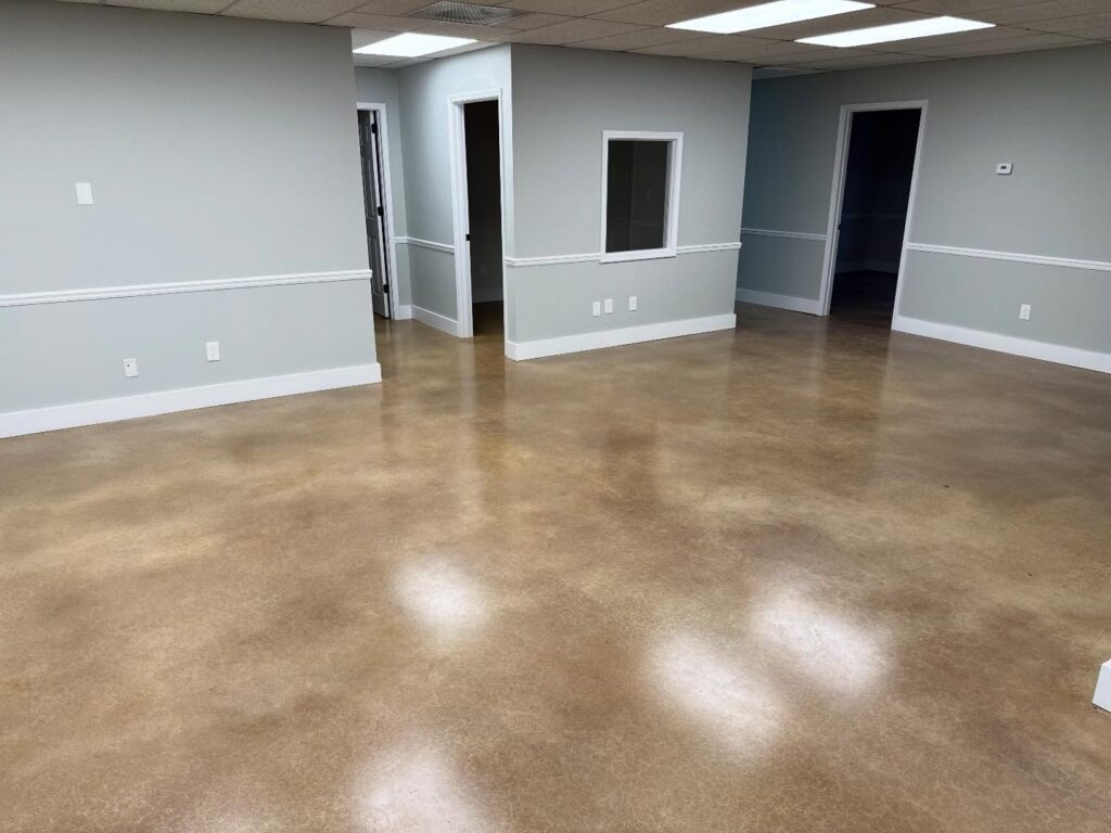 Polished Concrete vs LVP